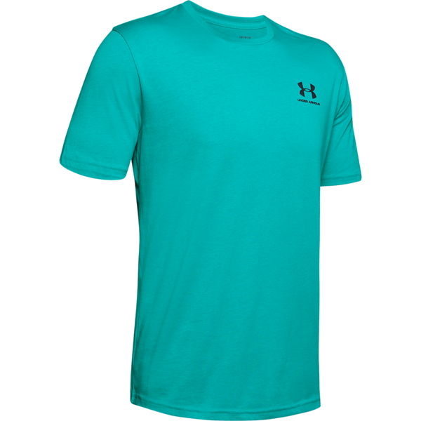 Under Armour Men's Sportstyle Left Chest Training Shirt LightBlue