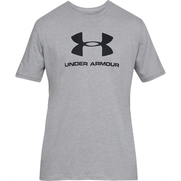 Under Armour Men's Sportstyle Logo Training Shirt GreyGrey