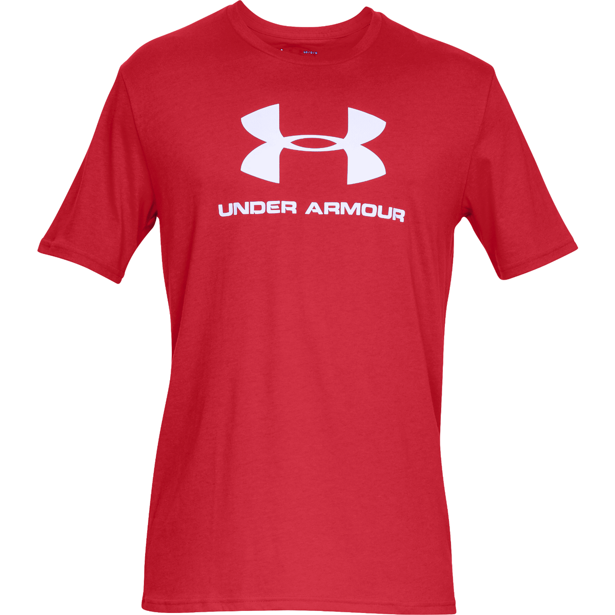 Under Armour Men's Sportstyle Logo Training Shirt RedWhite | Buy Online ...
