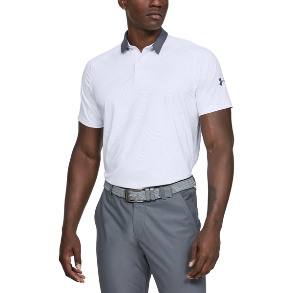 Under Armour Men's Iso Chill Golf Polo White image