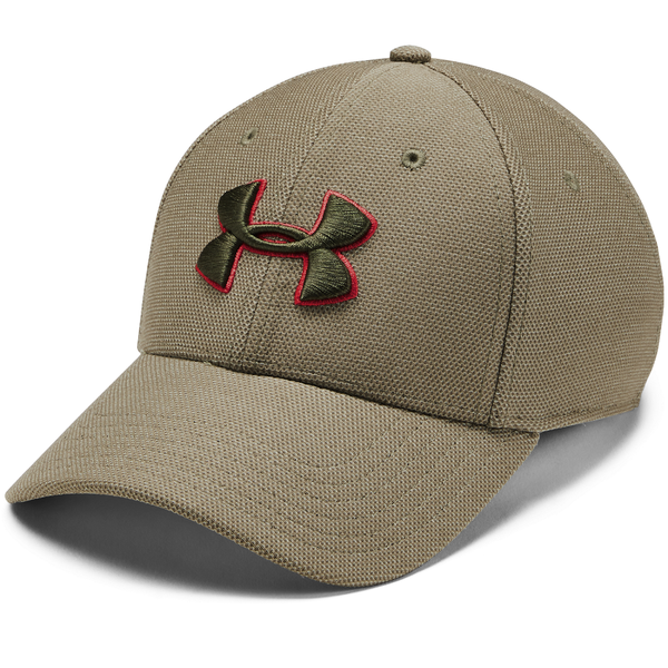Under Armour Men's Heatherd Blitzing 3.0 Training Cap Brown