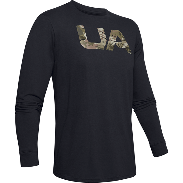 Under Armour Men's Camo Fill Hunting Long Top Navy