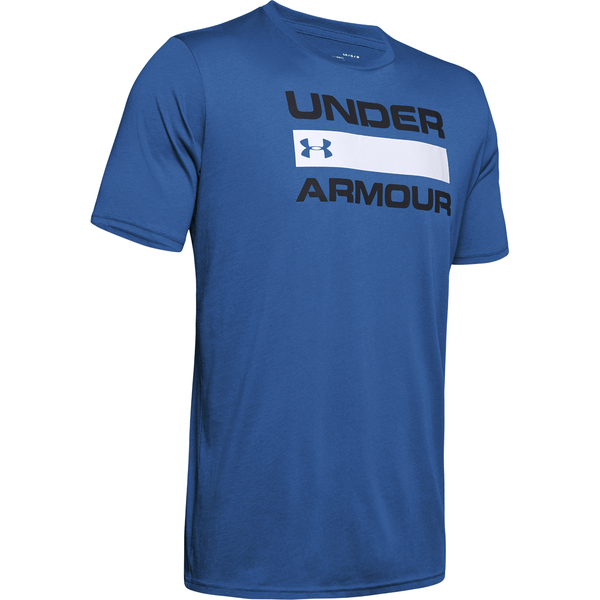 Under Armour Men's Team Issue Wordmark Training Shirt Blue