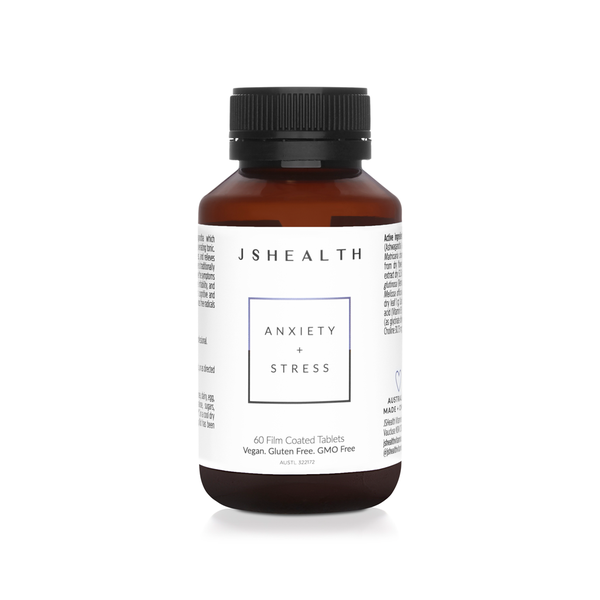 JSHealth Anxiety + Stress Formula - 60 Tablets