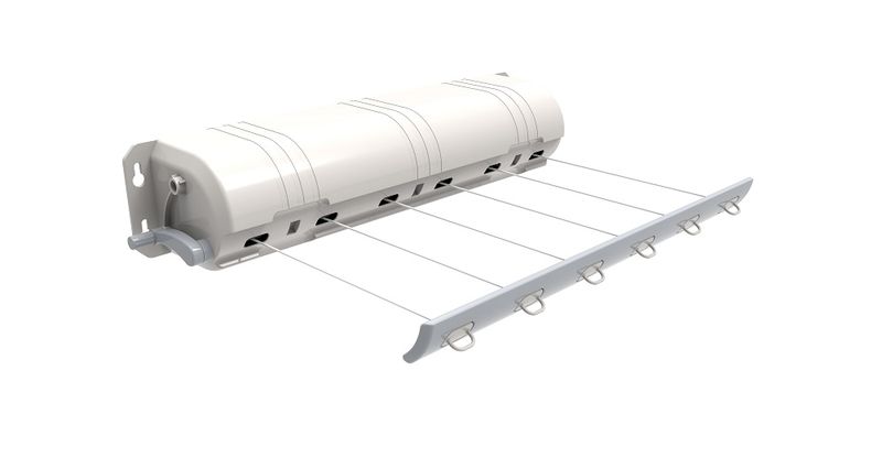 Casa - 6-Line Retractable Wall Mounted Washline