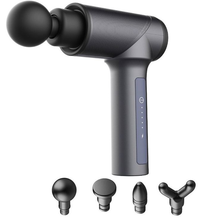 K1 Pro Portable Percussion Massage Gun with 6 Attachments | Buy Online ...