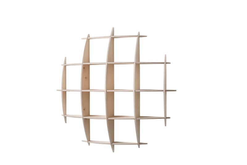Native Decor Dome Wall Shelf - Beige