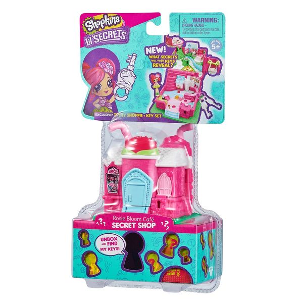 Shopkins Lil Secrets Mini Playset - Rosie bloom cafe