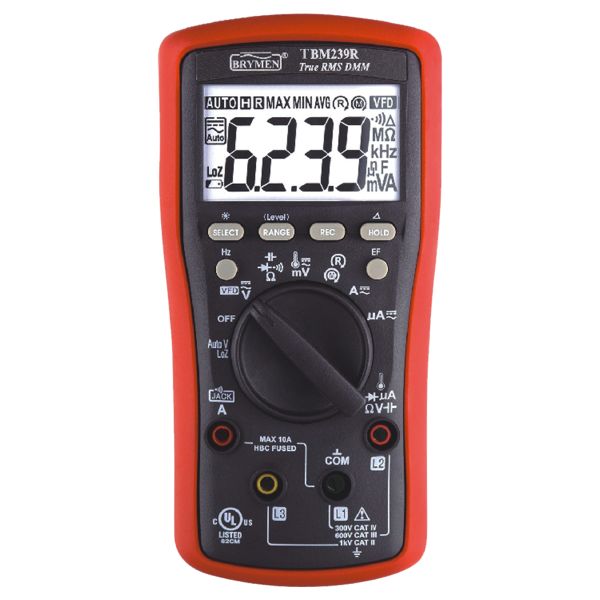 TBM239R Digital Multimeter with phase rotation