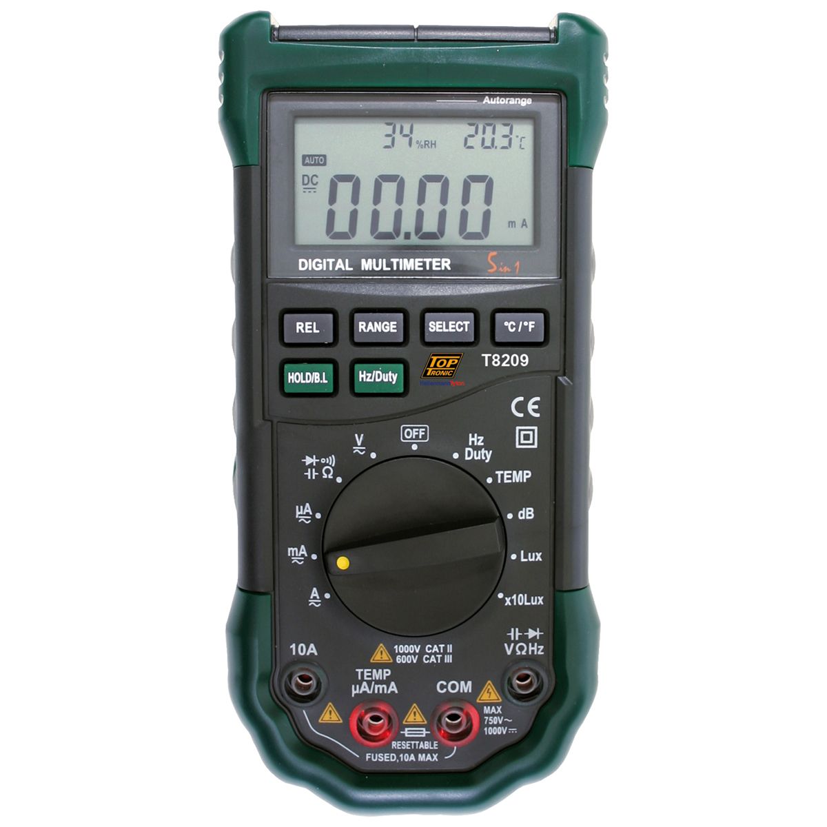 T8209 Multipurpose 5in1 Digital Multimeter Shop Today. Get it