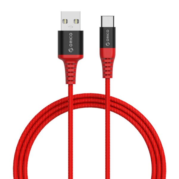 Orico Type-C 1m Aramid Cable - Red