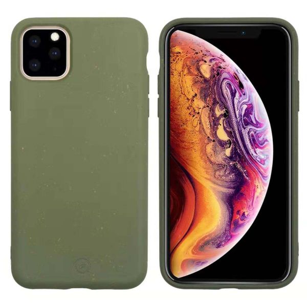 Phone Case for Apple iPhone 11 Pro Max - Moss - MUVIT Bambootek