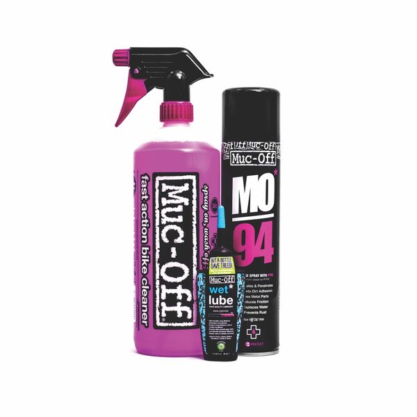 Muc-Off Wash, Protect &amp; Lube Kit