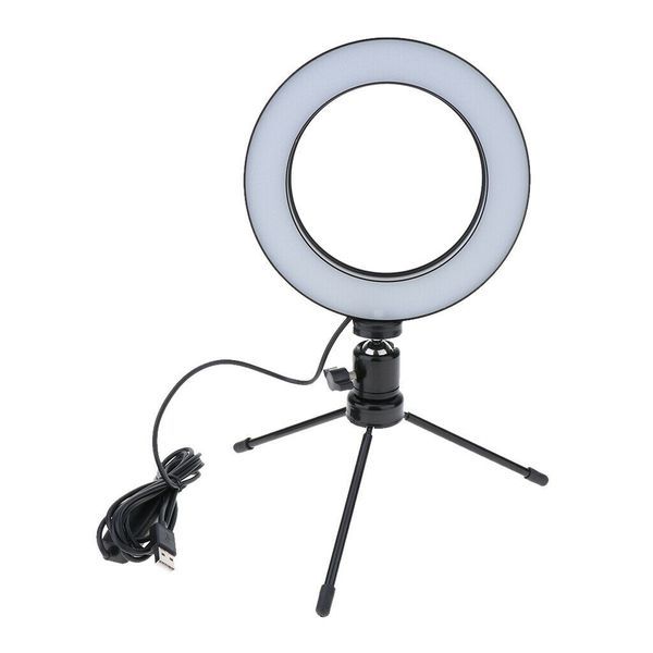 Dimmable Led Ring Light Lamp with Light Stand Light Kit