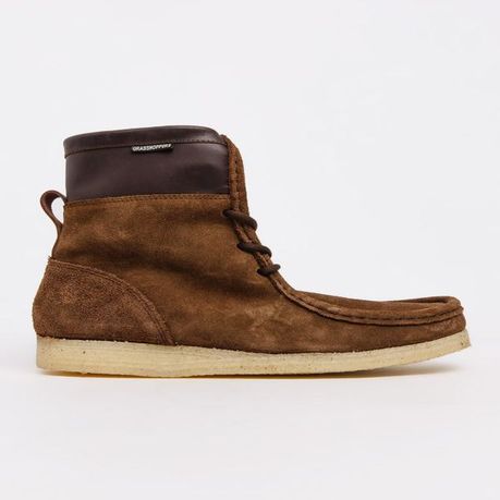 grasshopper suede boots
