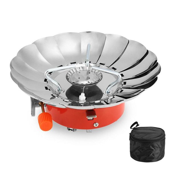 Portable Outdoor Folding Windproof Camping Hiking Picnic Gas Stove Burner