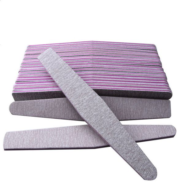 Nail Filer Grey - Rhombus Shape - 25 Pieces