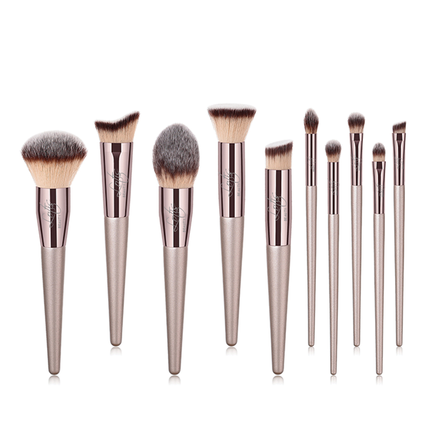 Rose Gold 10 Piece Quality Brush Set