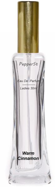 PepperSt Perfume - Warm Cinnamon - For Her - 30ml