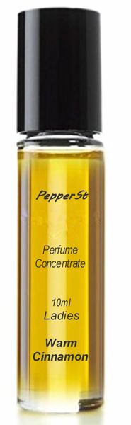 PepperSt Perfume Concentrate - Warm Cinnamon - For Her - 10ml