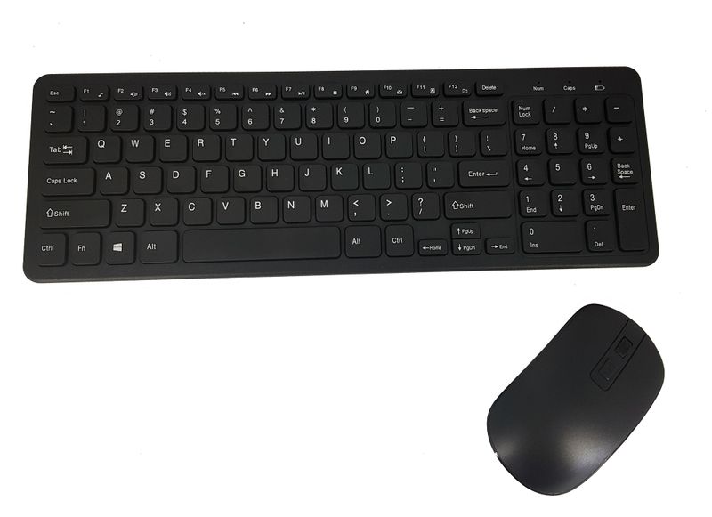 Wireless Keyboard &amp; Mouse GKM520 - Black