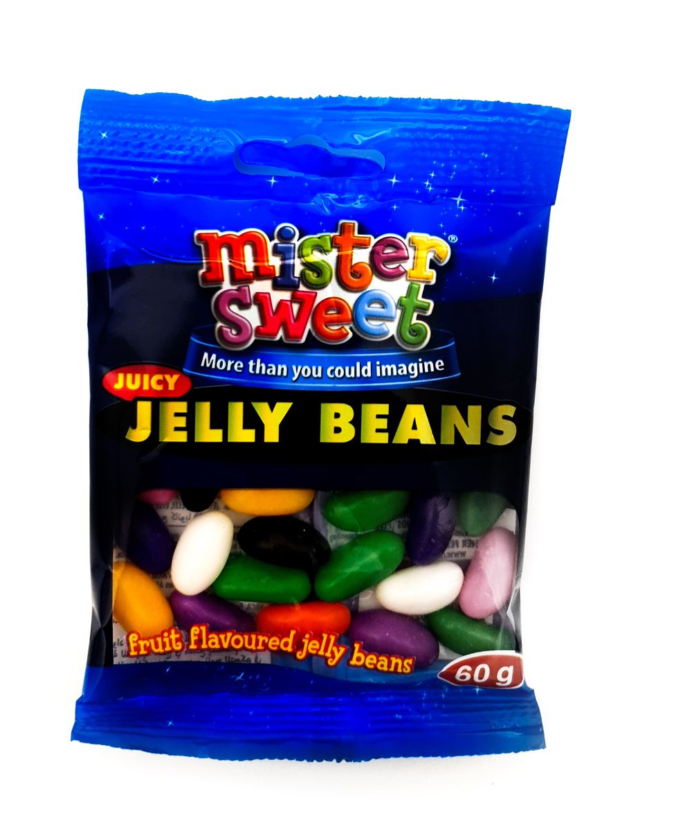 Mister Sweets Assorted Sweet Candy Frutus Chews 60g 12 Pack