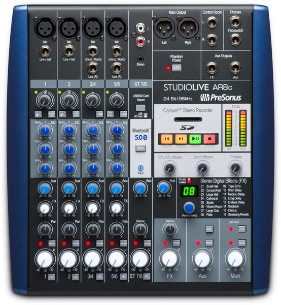 Presonus Studiolive AR-8 C Mixer / Audio Interface