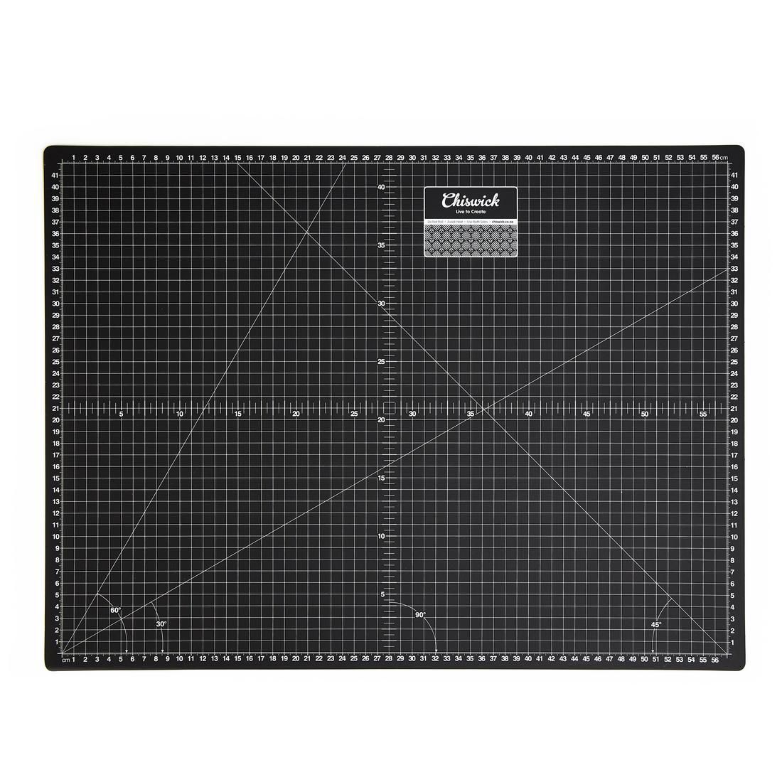 Chiswick A2 Black Cutting Mat 450 x 600mm CR1052 Buy Online in