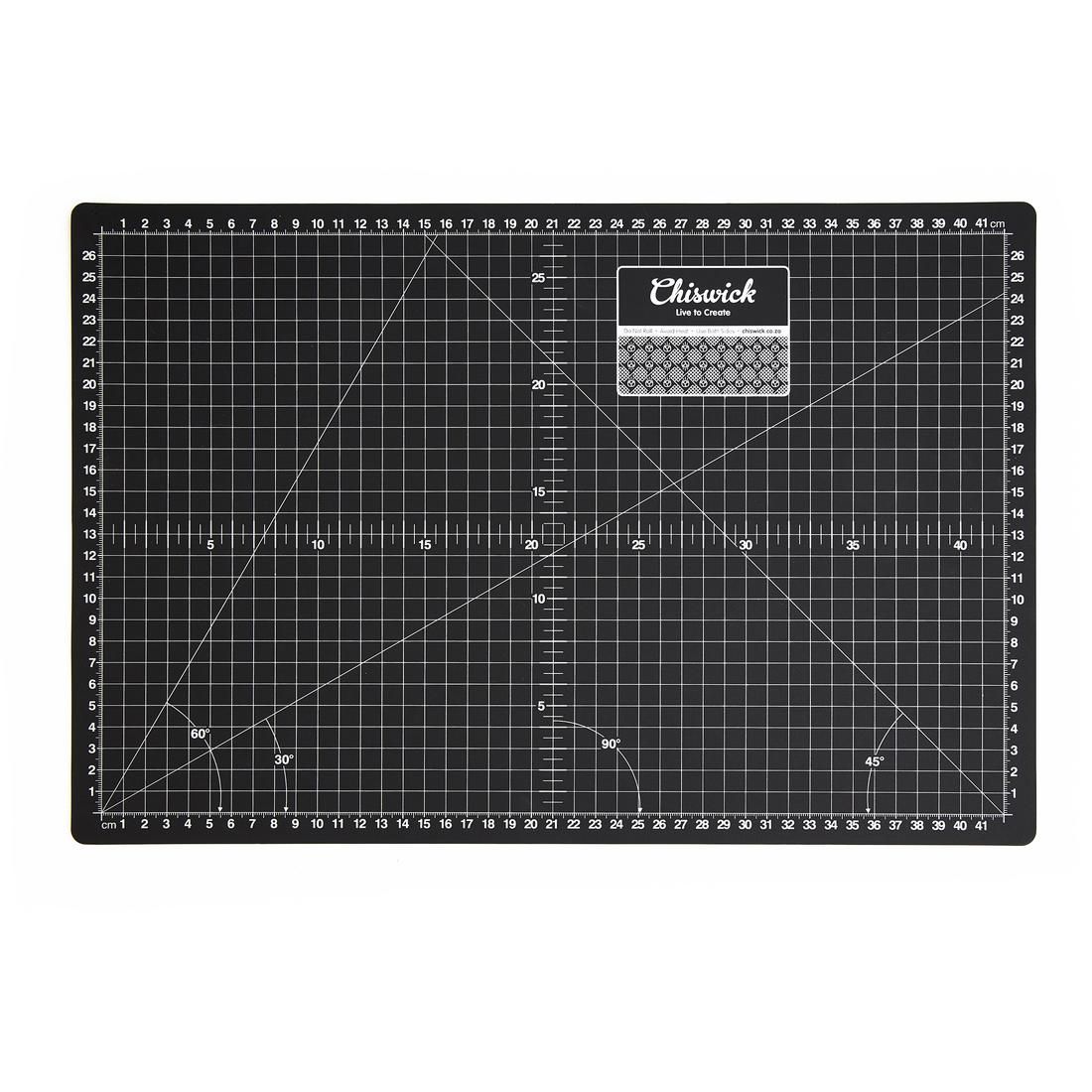 Chiswick A3 Black Cutting Mat 300 x 450mm CR1054 Buy Online in