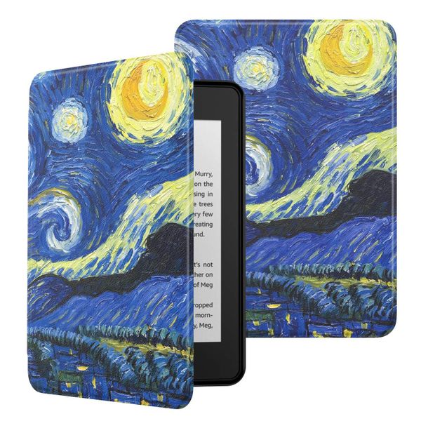 MoKo Case Fits Kindle Paperwhite - Starry Night