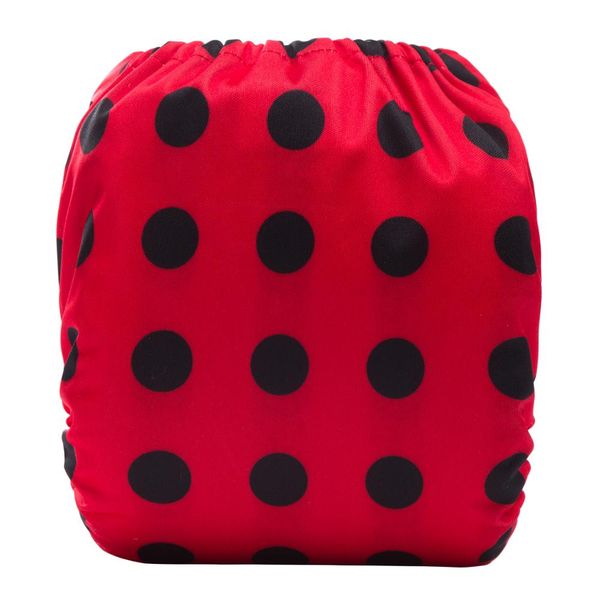 Baby Lady Bug Cloth Diaper One Size Fits Most