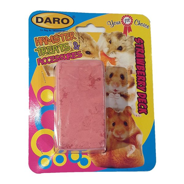 Daro Hamster Strawberry Deck Treat