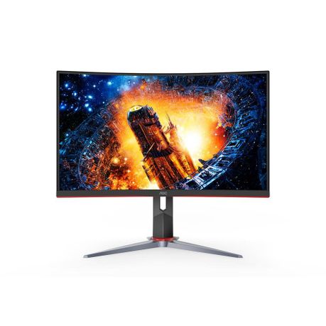 Aoc Cq27g2 27 Qhd 144hz Curved Gaming Monitor Black Red Buy Online In South Africa Takealot Com