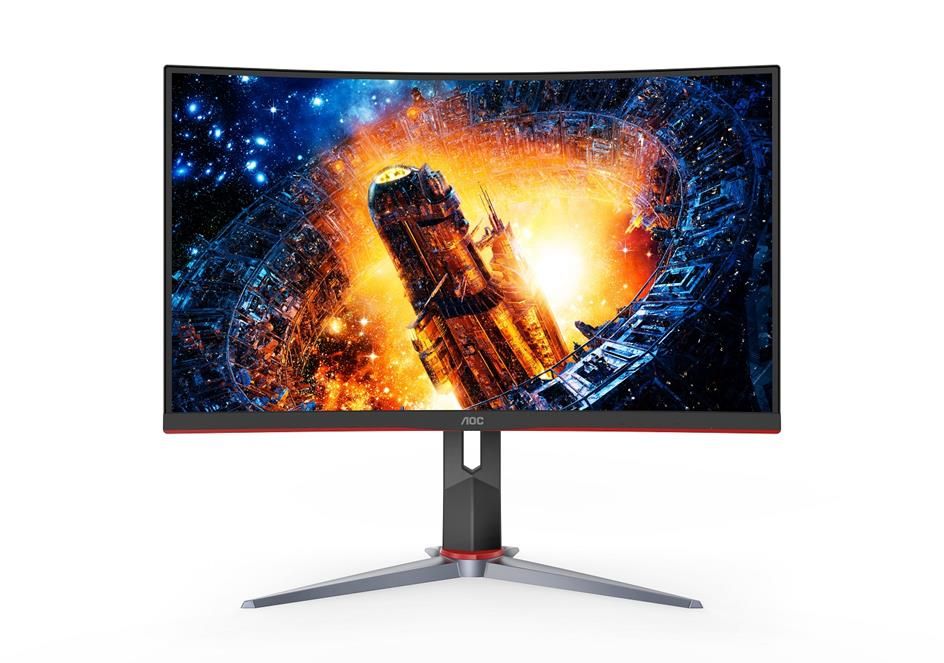 AOC CQ27G2 27" QHD 144Hz Curved Gaming Monitor Black & Red Buy