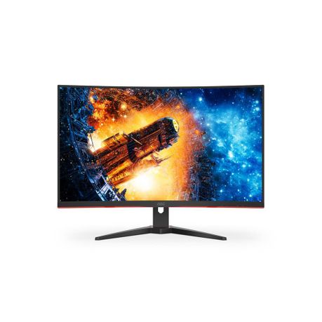 Aoc Cq32g2e 32 Qhd 144hz Curved Gaming Monitor Black Red Buy Online In South Africa Takealot Com