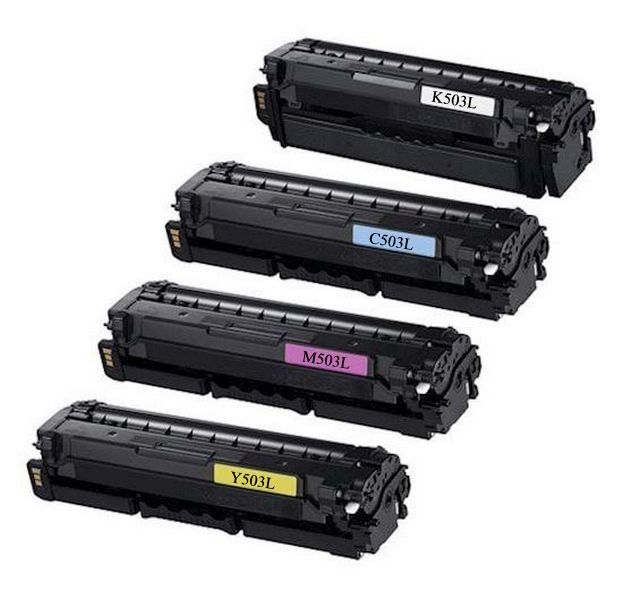 Samsung CLT503 / CLT-503 High Yield Toner Cartridge Multipack - Compatible