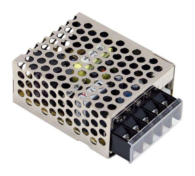 Mean Well, AC/DC Enclosed Power Supply(PSU),ITE,1 Outputs, 9.9W, RS-15-3.3