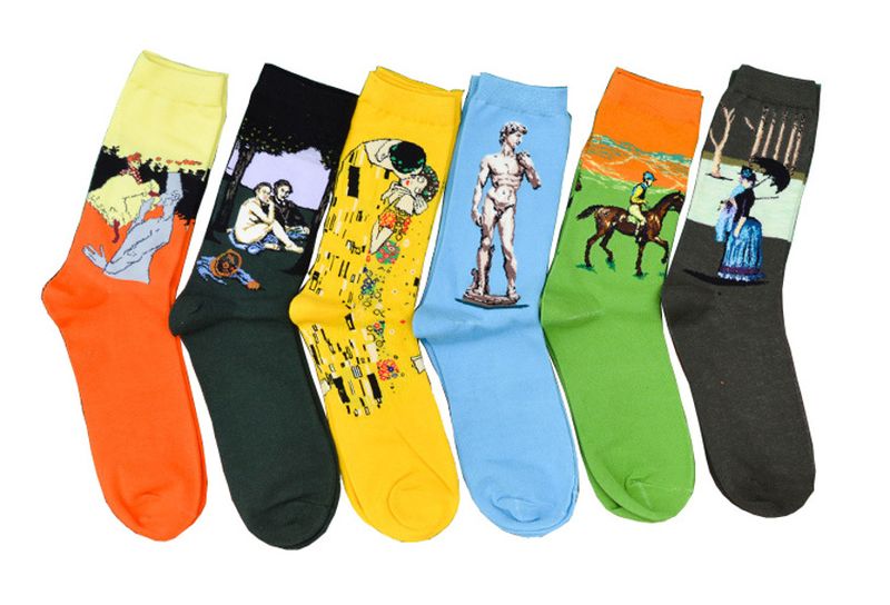 Olive Tree - Men's Fashionable Socks 30