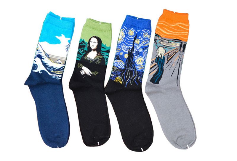 Olive Tree - Men's Fashionable Socks 31