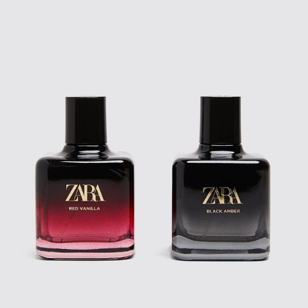 ZARA Red Vanilla &amp; Black Amber EDT Set 100ml
