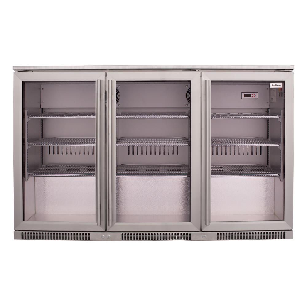 SnoMaster 300L UnderCounter Beverage Cooler Stainless Steel SD