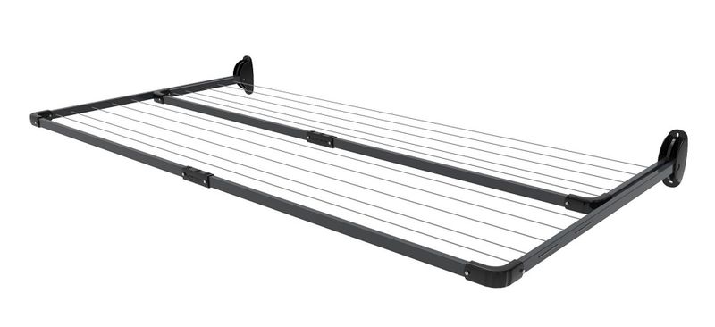 Casa - 10-Line Twin-Bar Fold Down Wall Mounted Washline