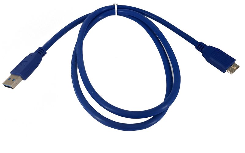 USB 3.0 to Micro USB Cable - 1m - Blue