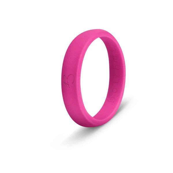 Botthms Pink Ladies Active Silicone Ring