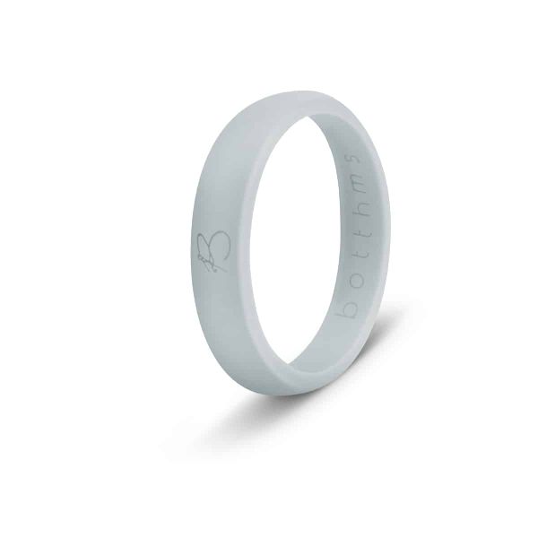 Botthms Grey Ladies Active Silicone Ring