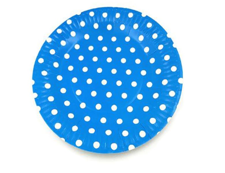 Blue Polka Dots - Set Of 60 image