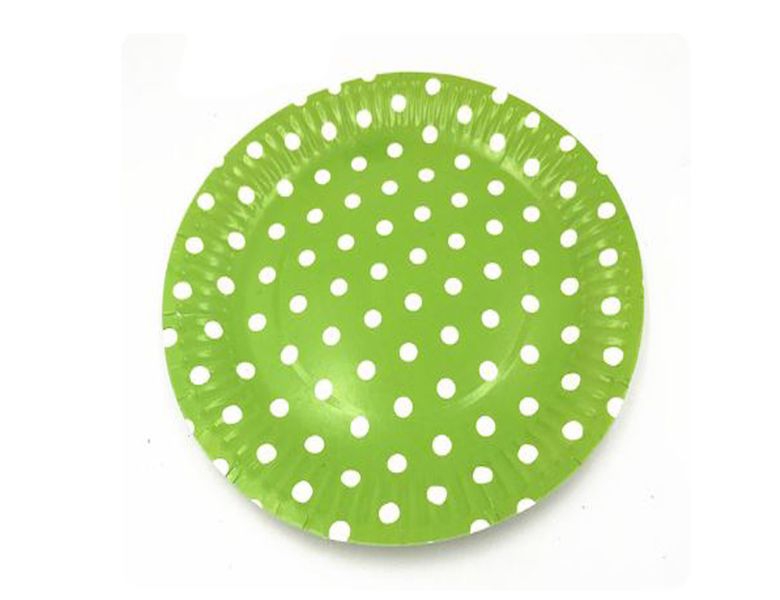 Green Polka Dots - Set Of 60 image