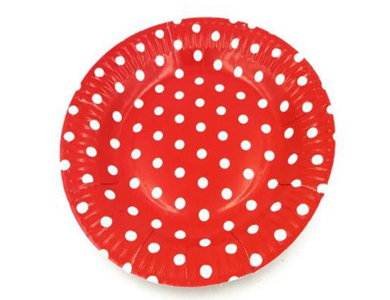 Red Polka Dots - Set Of 60 image