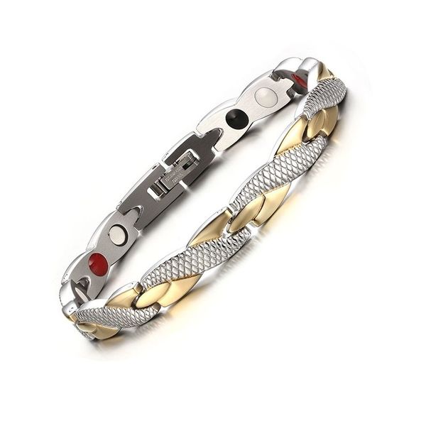 Magnetic Therapy Bezel Bracelet