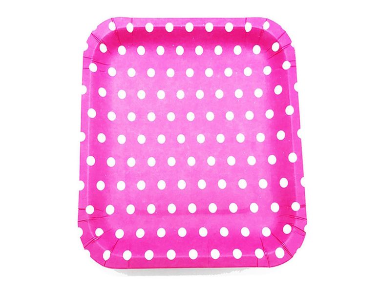 Bright Pink Polka Dots - Set Of 40 image